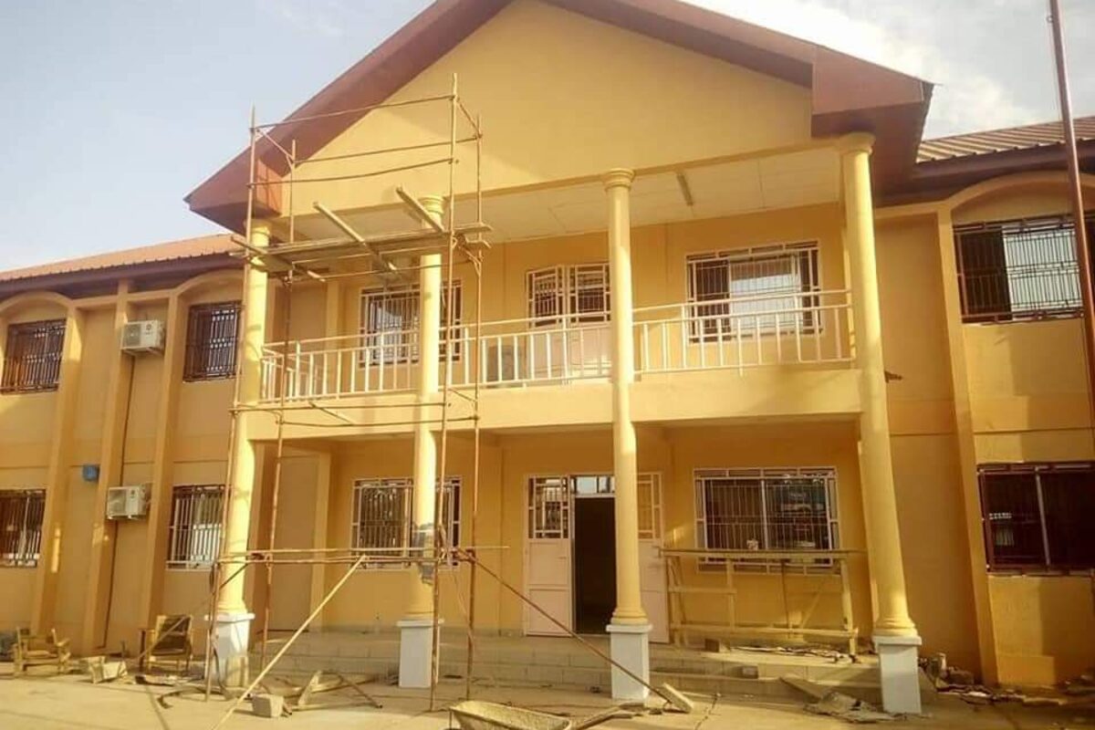 Construction d'une école