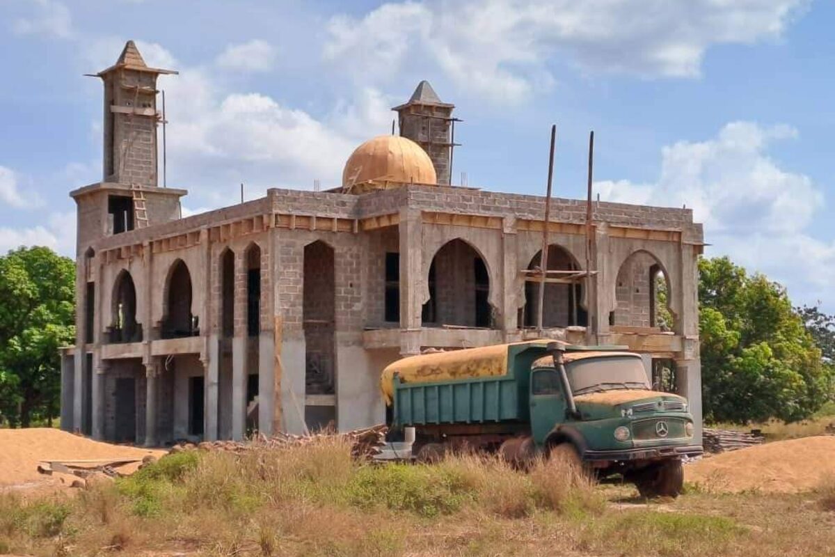 Construction d'une mosquée